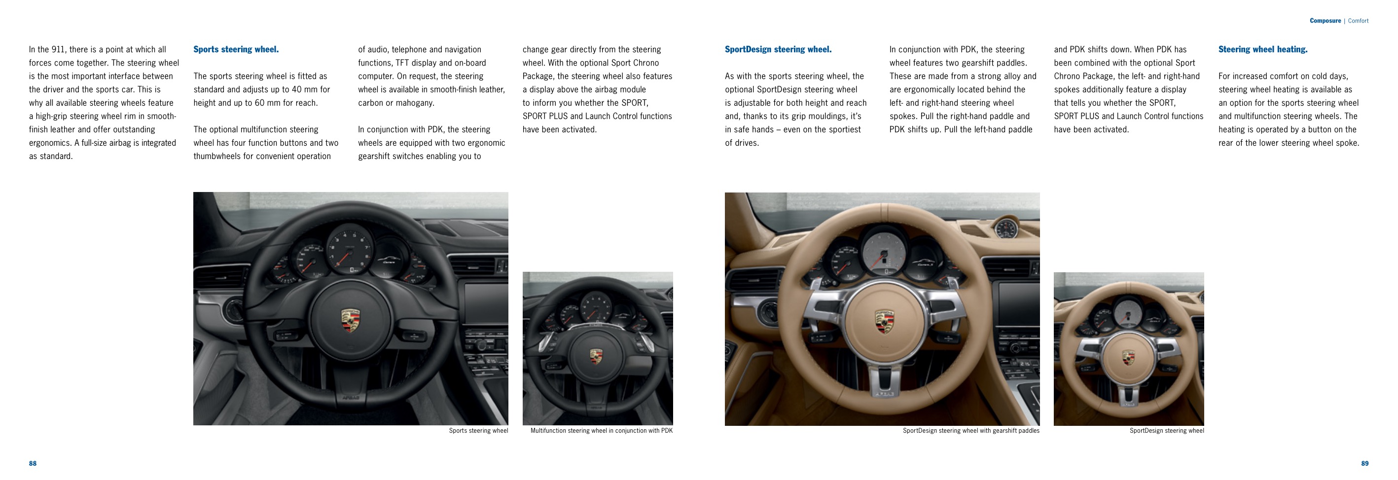 2014 Porsche 911 Brochure Page 16